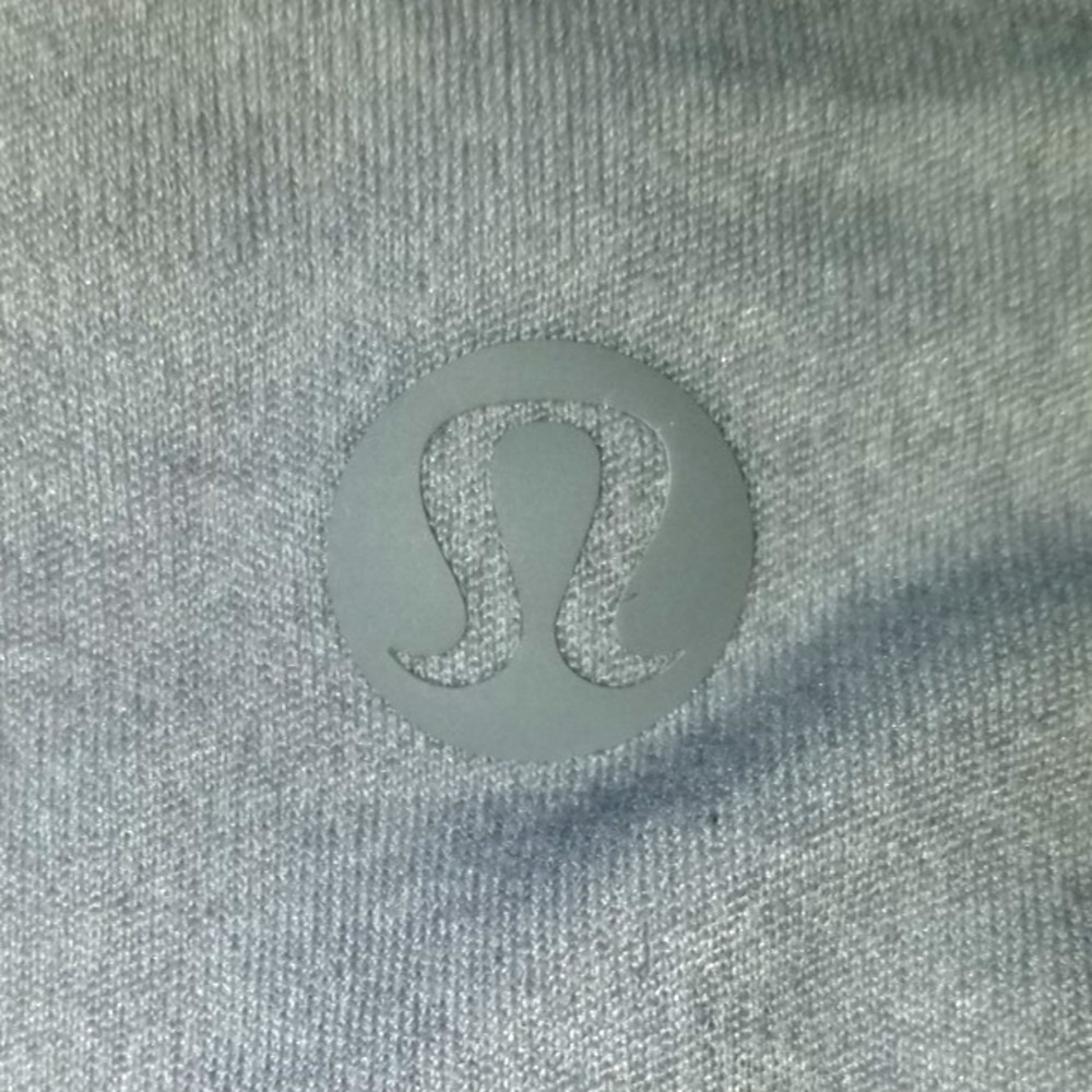 Womens Top-LULULEMON-blue stretch knit pullover Athleisure Performance-XL - Picture 4 of 4